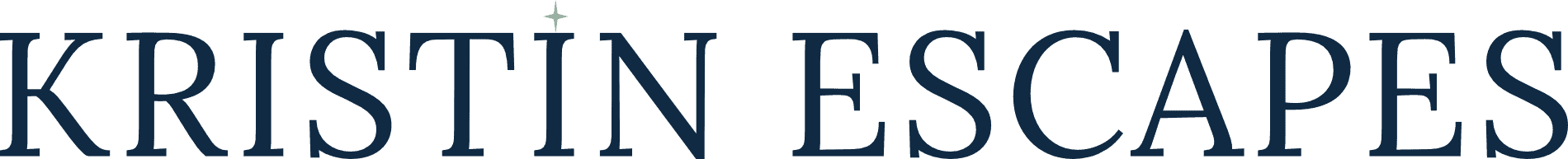 Kristin Escapes Wordmark Logo